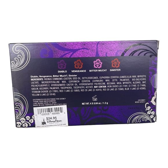 Disney Parks Beautifully Disney Tangled Web Mini Lipstick Set - Picture 4 of 4